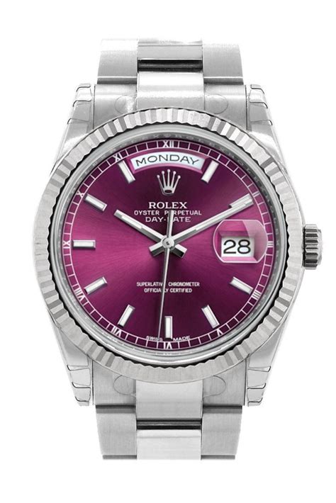 rolex cherry dial.